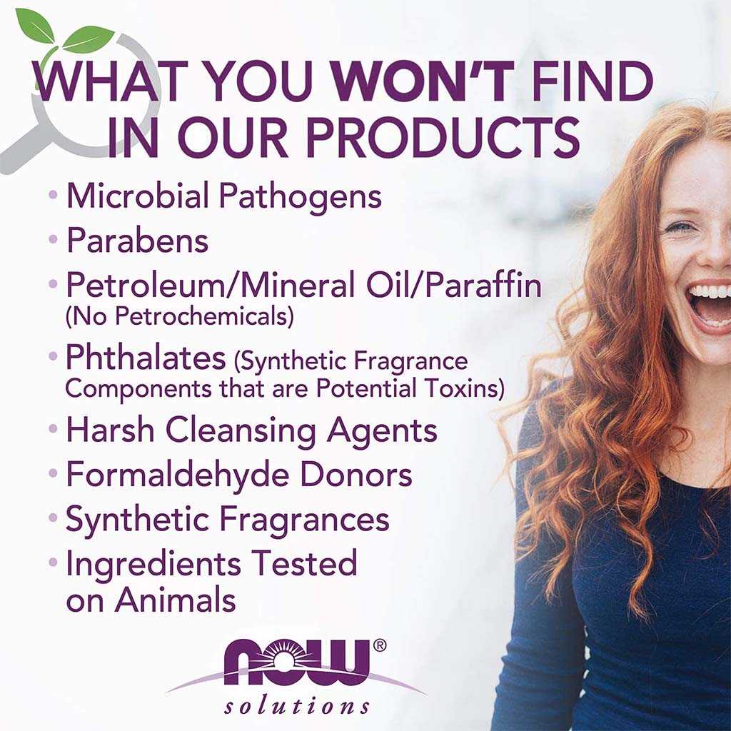 Now Solutions, Castor Oil 100% Pure Skin Softener, Natural oil for skin hydration and hair care, 118ml