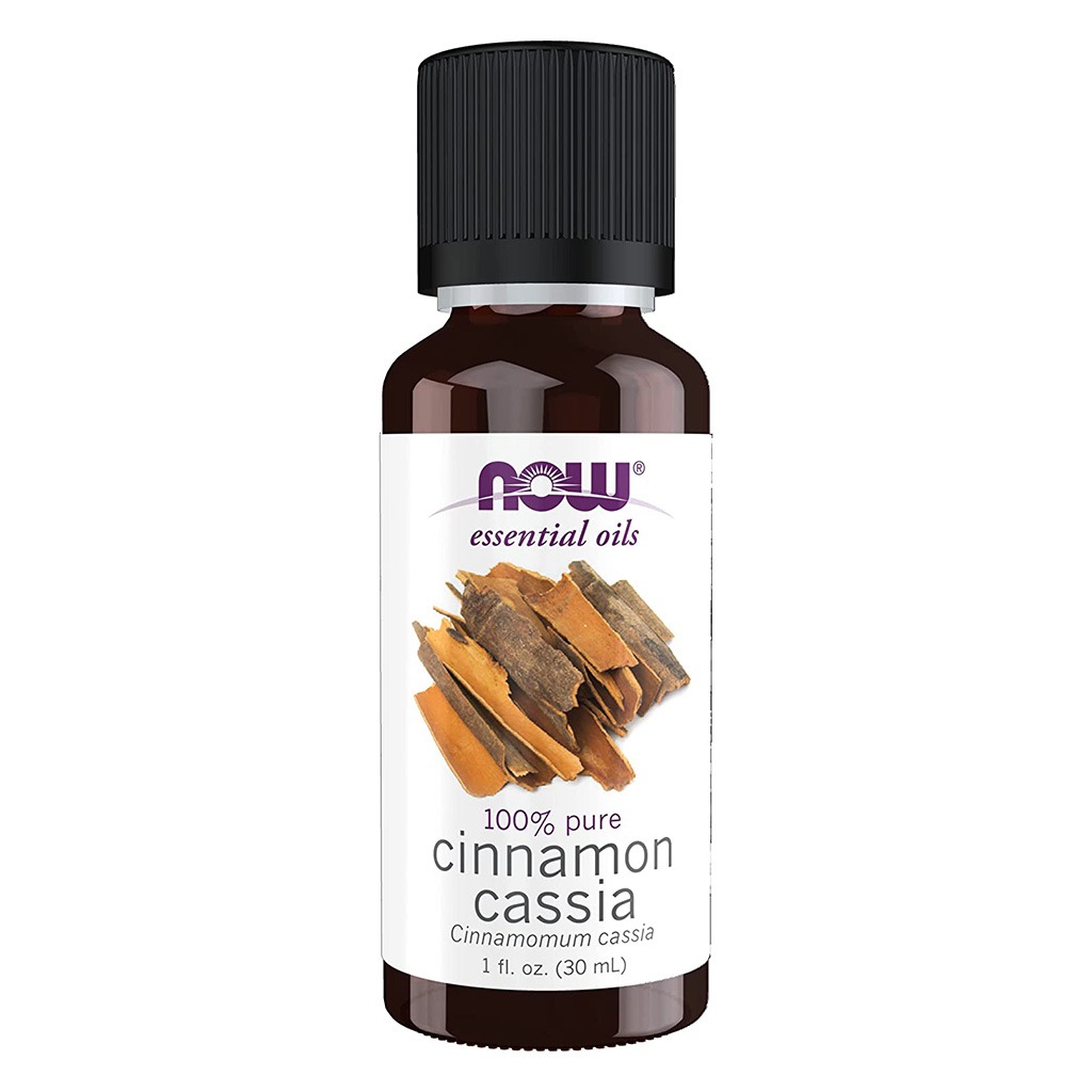 Now, Essential Oils Cinnamon Cassia Oil, Aromatherapy oil for warming and stimulating, 30ml