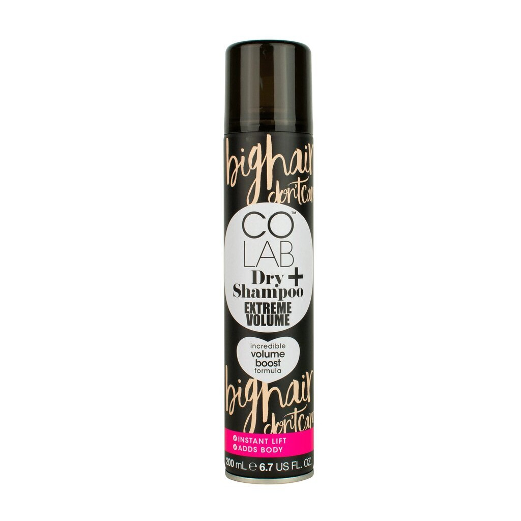 COLAB Dry Shampoo, Extreme Volume Fragrance Spray, 200ml