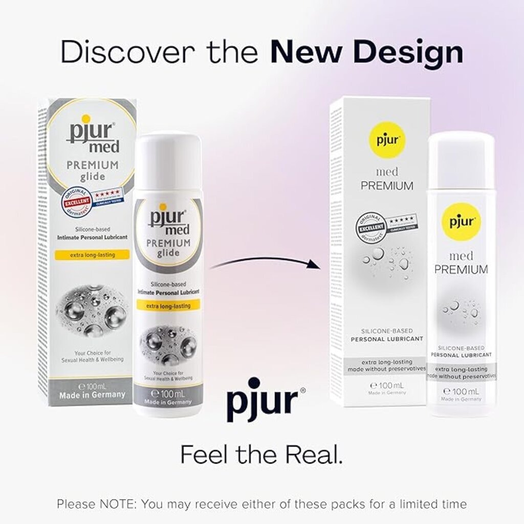 Pjur, Med Premium Glide, Premium medical lubricant for sensitive skin, 100 ml