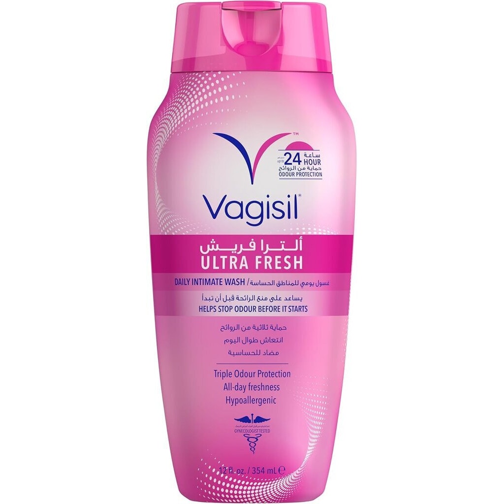 Vagisil, Ultra Fresh Daily Intimate Wash, Daily intimate wash for freshness and odor control, 354ml
