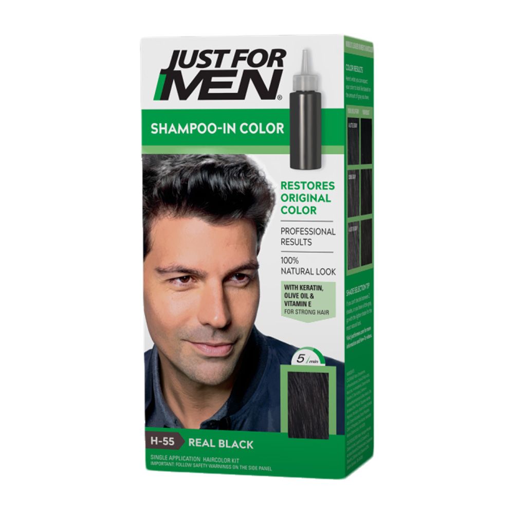 Just For Men, Black Shampoo, Hair color shampoo for men