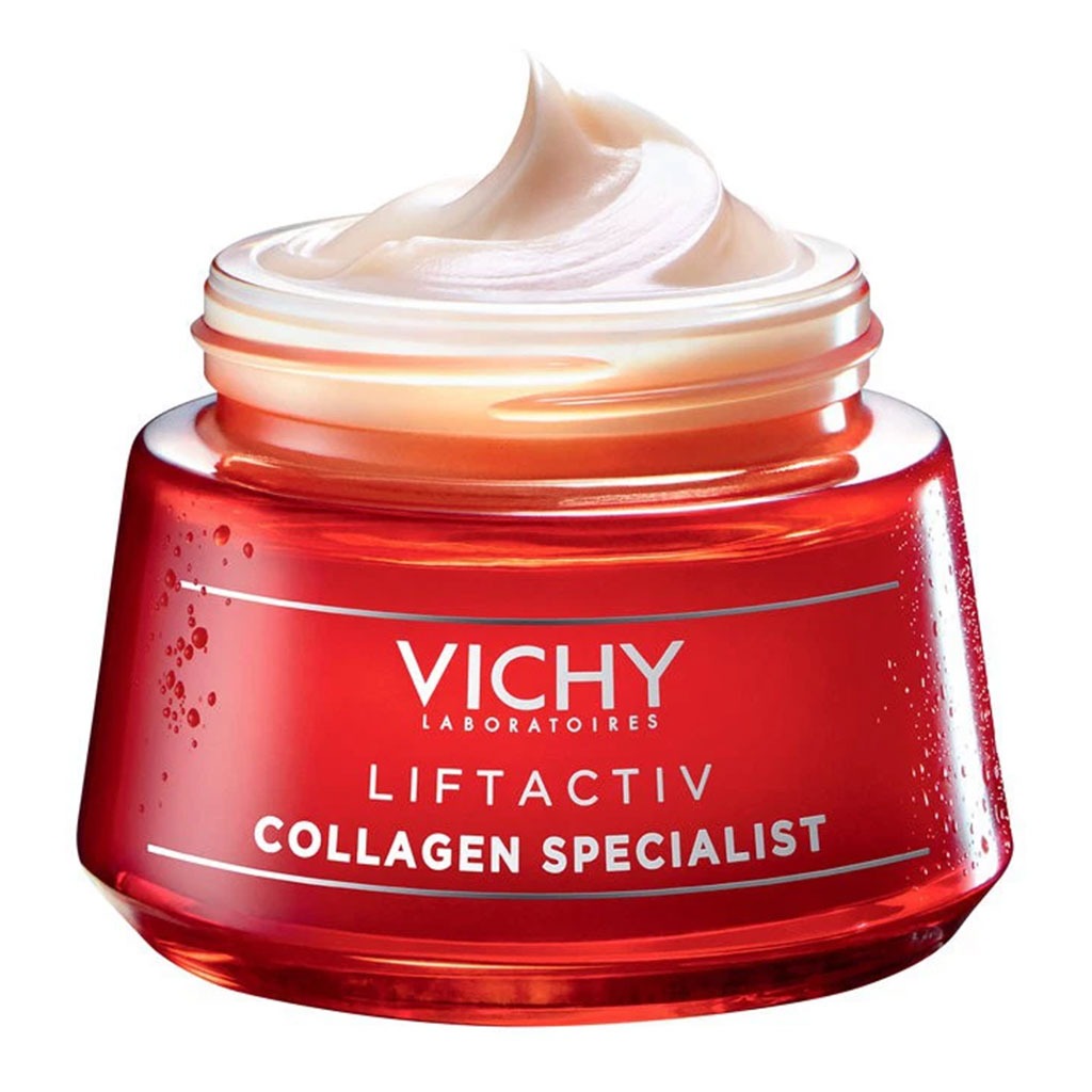 Vichy, Liftactiv Collagen Specialist Day Cream, Anti-aging day cream with collagen booster, 50 ml