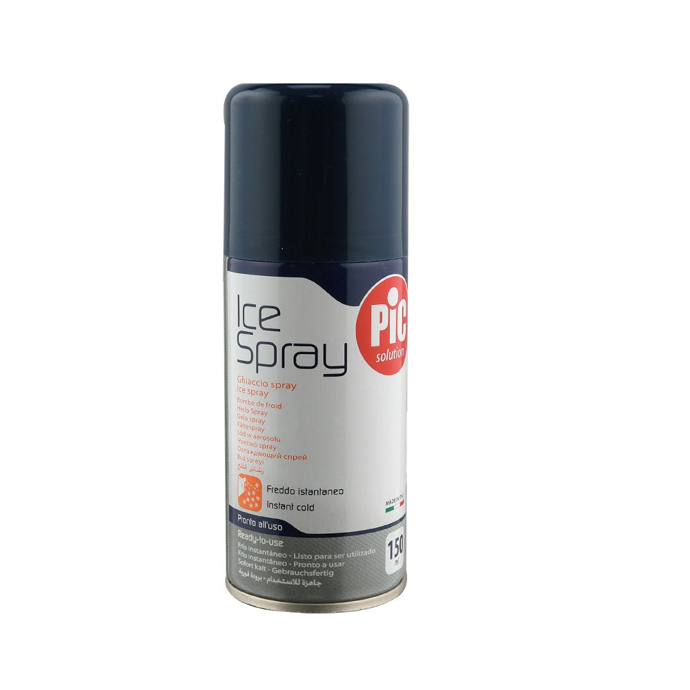 Pic Solution, Ice spray, Instant cooling spray for pain relief, 150 ml