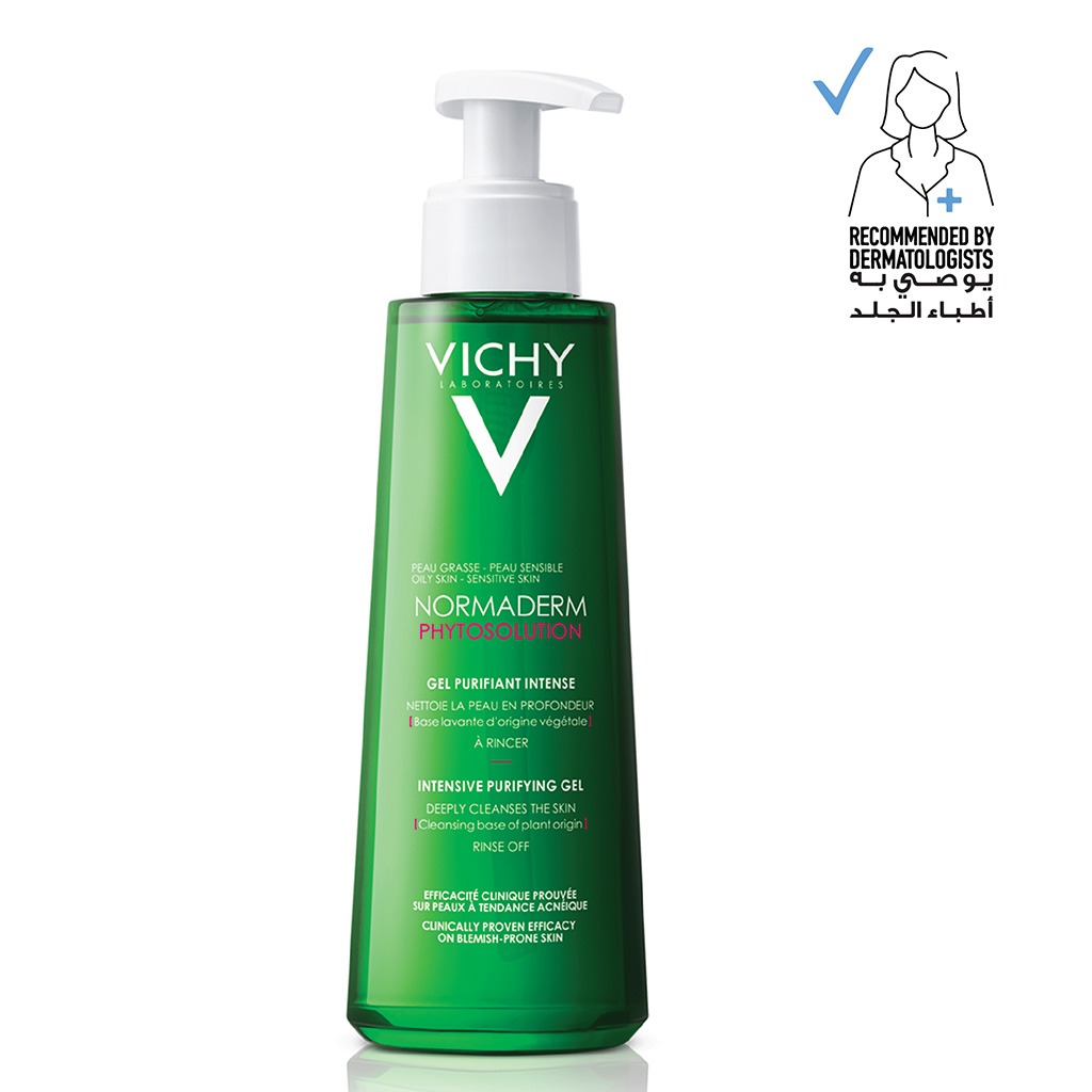 Vichy, No Phyto-A cleanser, Gentle daily facial cleanser for sensitive skin, 400 ml