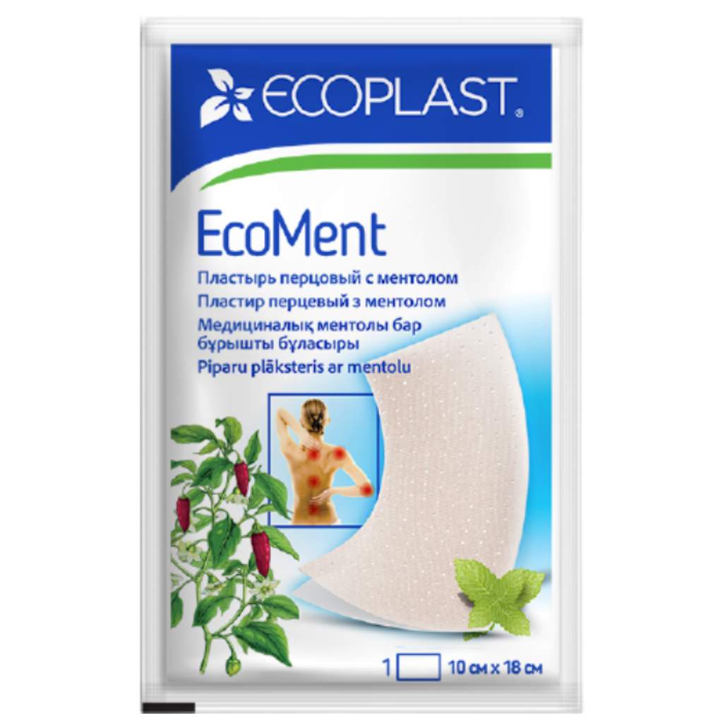 Ecoplast Ecoment Plaster 10 cm x 18 cm