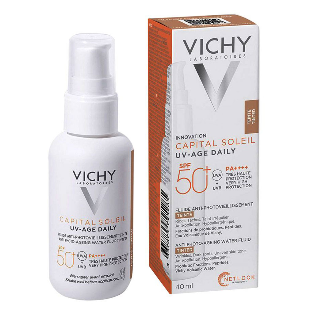 Vichy Capital Soleil UV Age Daily Face Sunscreen SPF50 40ml