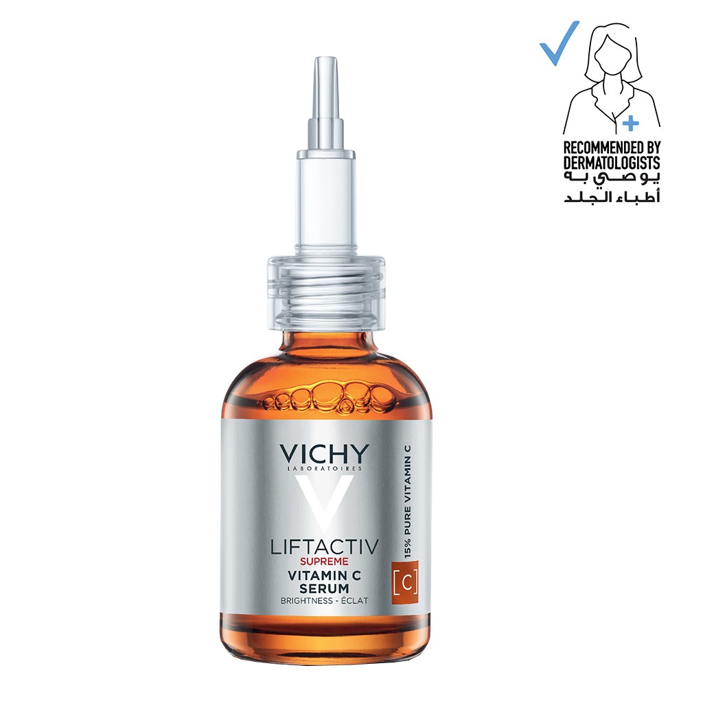Vichy, Liftactiv Vitamin C Skin Care, Anti-aging vitamin C serum for radiant skin, 20ml