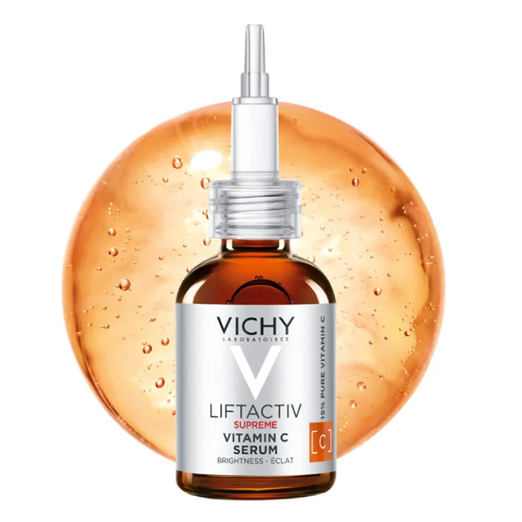 Vichy, Liftactiv Vitamin C Skin Care, Anti-aging vitamin C serum for radiant skin, 20ml
