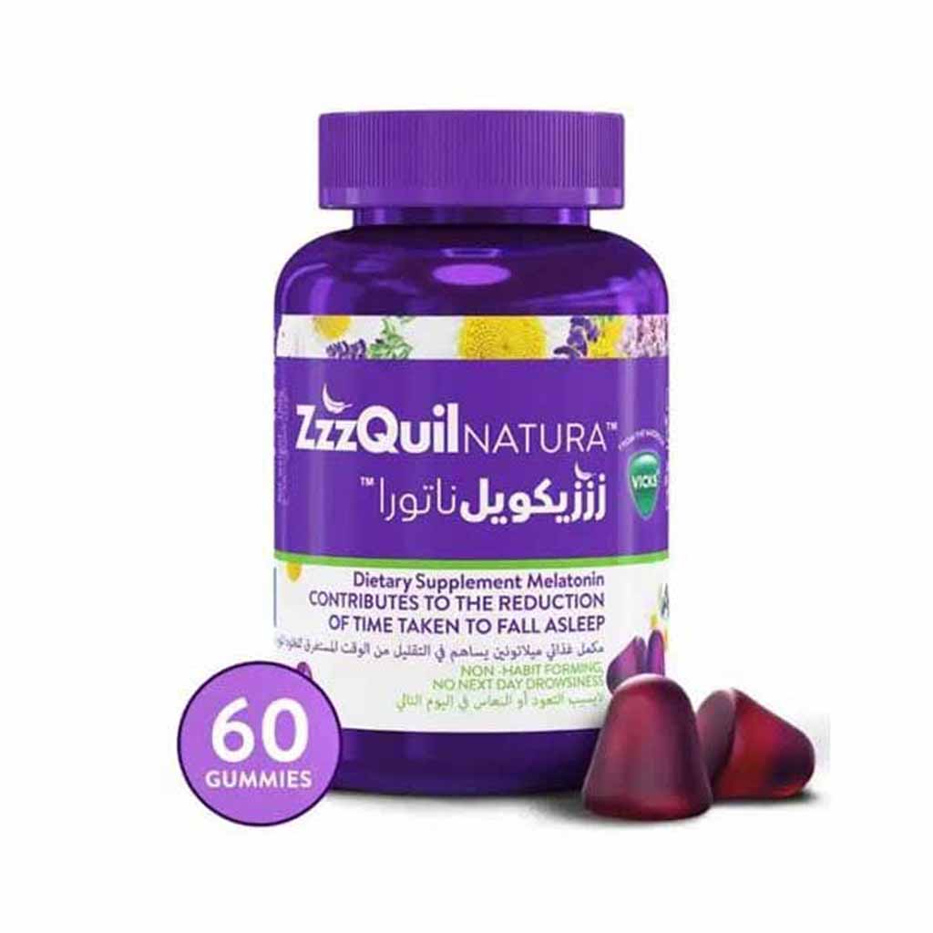 Zzzquil Gummy Nutraceutical 1 mg 60 Gummies-Container