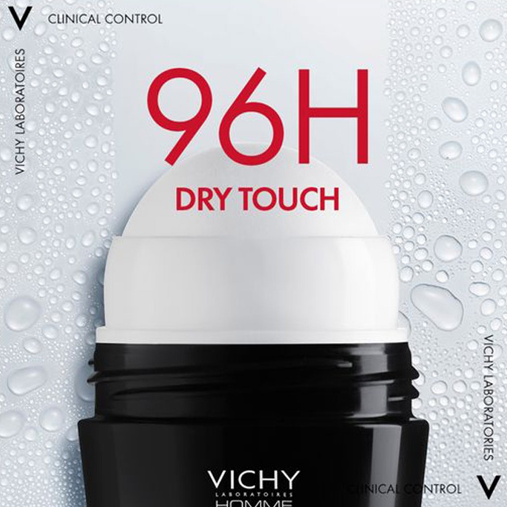 Vichy Deo Clinical Control 96H Roll Men