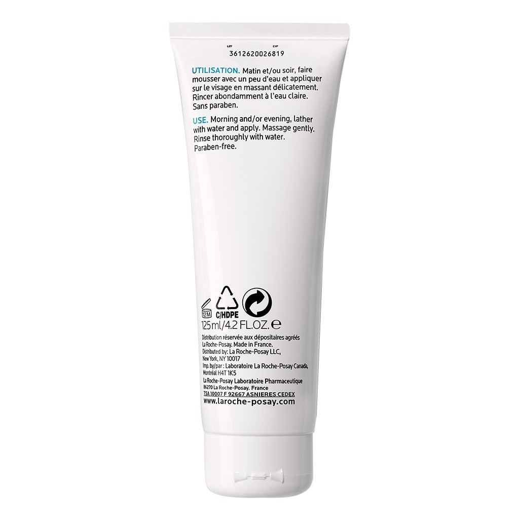 La Roche-Posay, Pigmentclar Brightening Foaming Cream Cleanser, Brightening foaming cleanser for uneven skin tone, 125ml