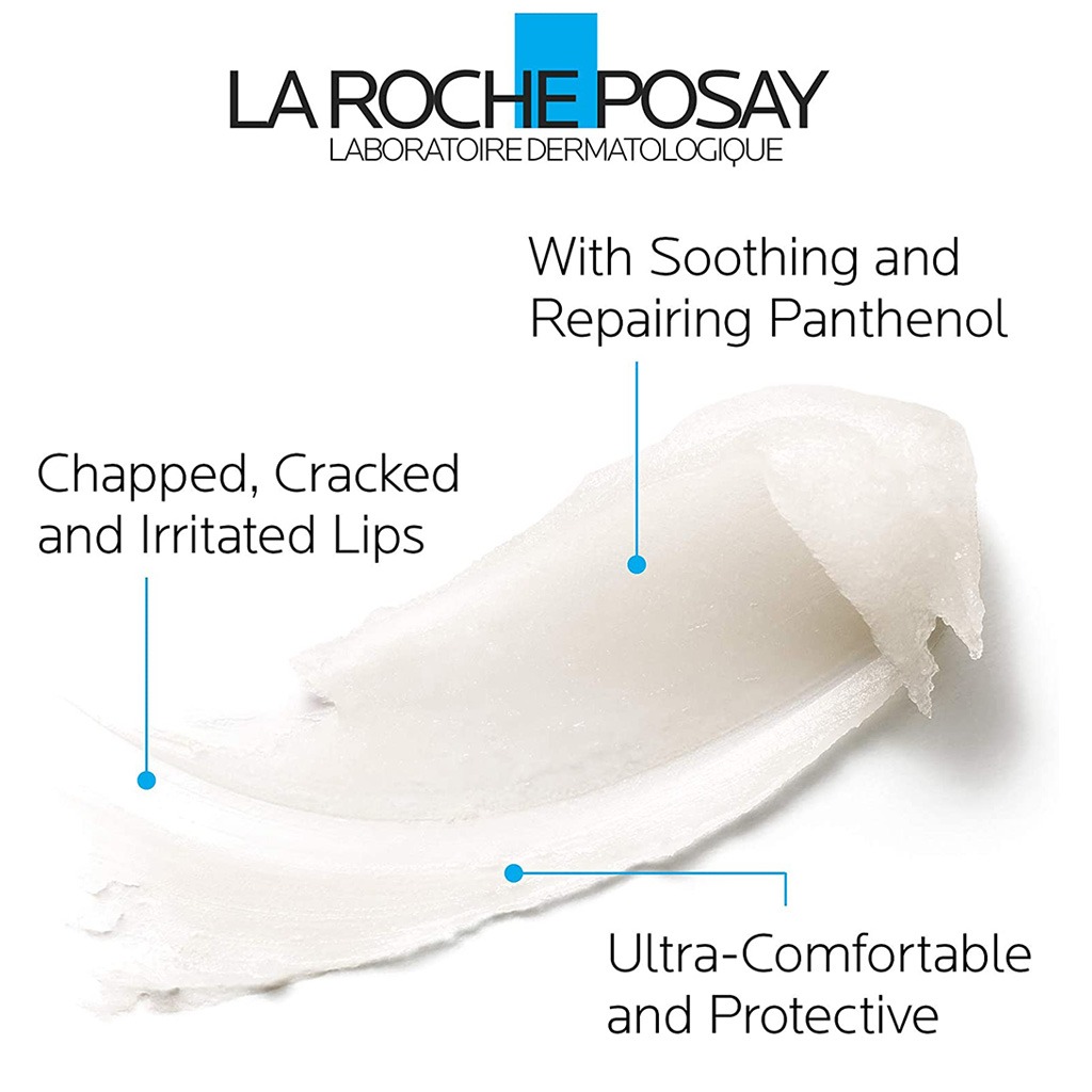 La Roche-Posay, Cicaplast Lèvre B5, Soothing lip balm for dry and chapped lips, 7.5ml