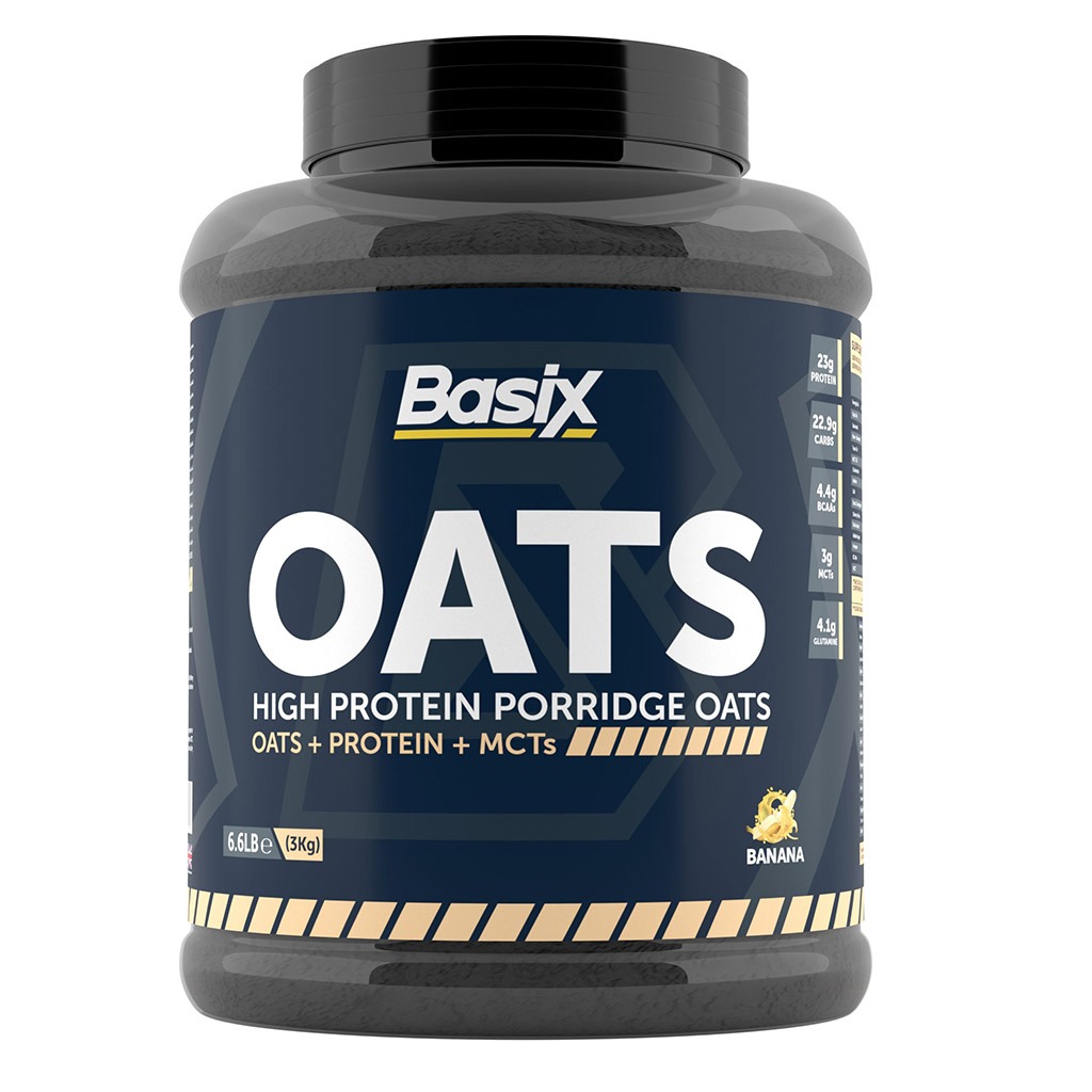 Basix, Oats High Protein Porridge Banana 3kg