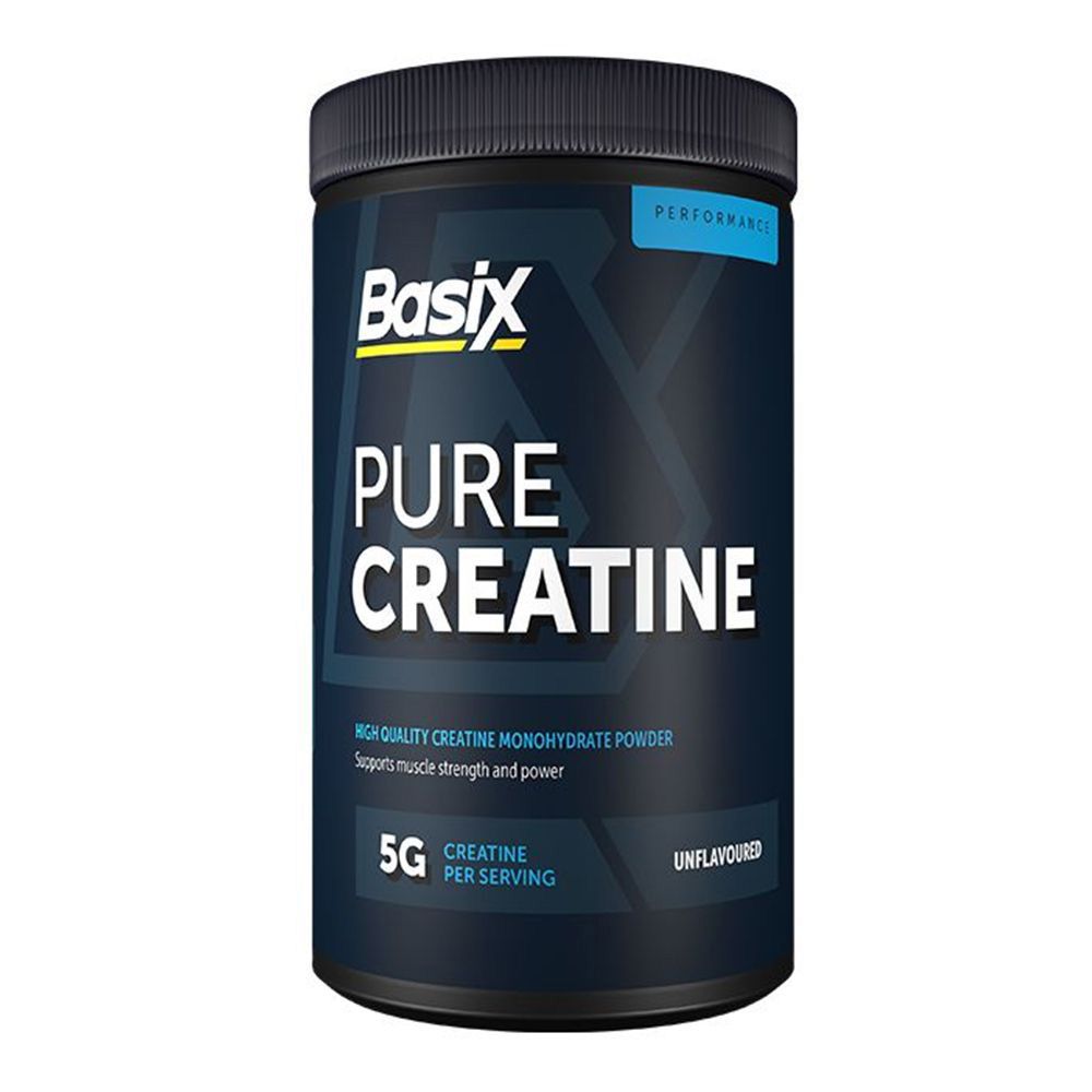 Basix, Pure Creatine Unflavored 500g