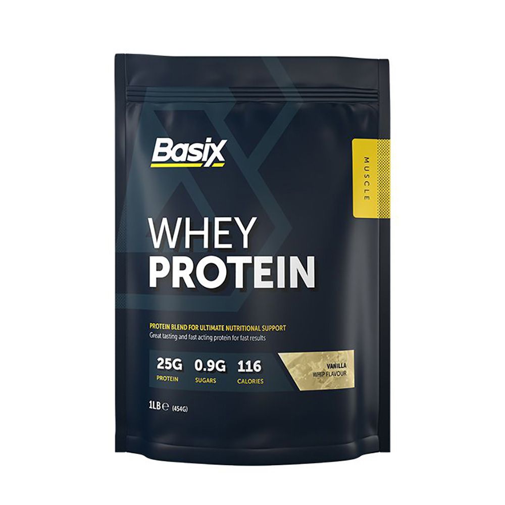 Basix Whey Protein Vanilla Whip 1lb