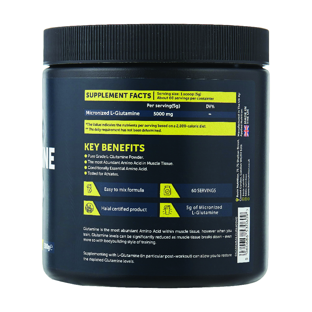 Basix, L-glutamine 300G