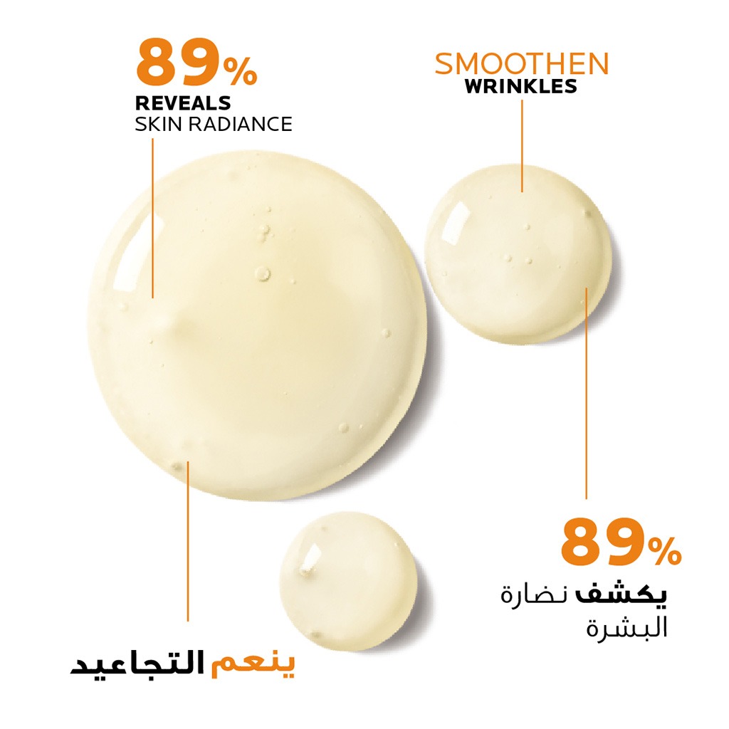 La Roche-Posay, 10% Pure Vitamin C Anti-Aging Face & Neck Serum, Antioxidant serum for wrinkle reduction, 30 ml