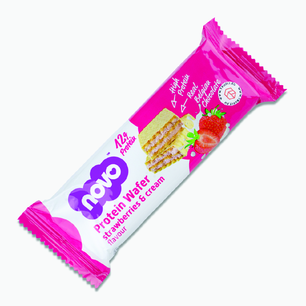 NOVO - WAFER - STRAWBERRIES AND CREAM 40 G