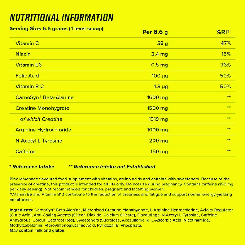 Cellucor, C4 Original Pre-Workout Pink Lemonade, Energy boosting pre-workout supplement with focus support, 30 servings