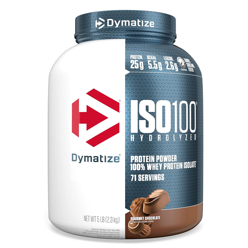 Dymatize Iso 100 - Gourmet Chocolate - 5 Lbs