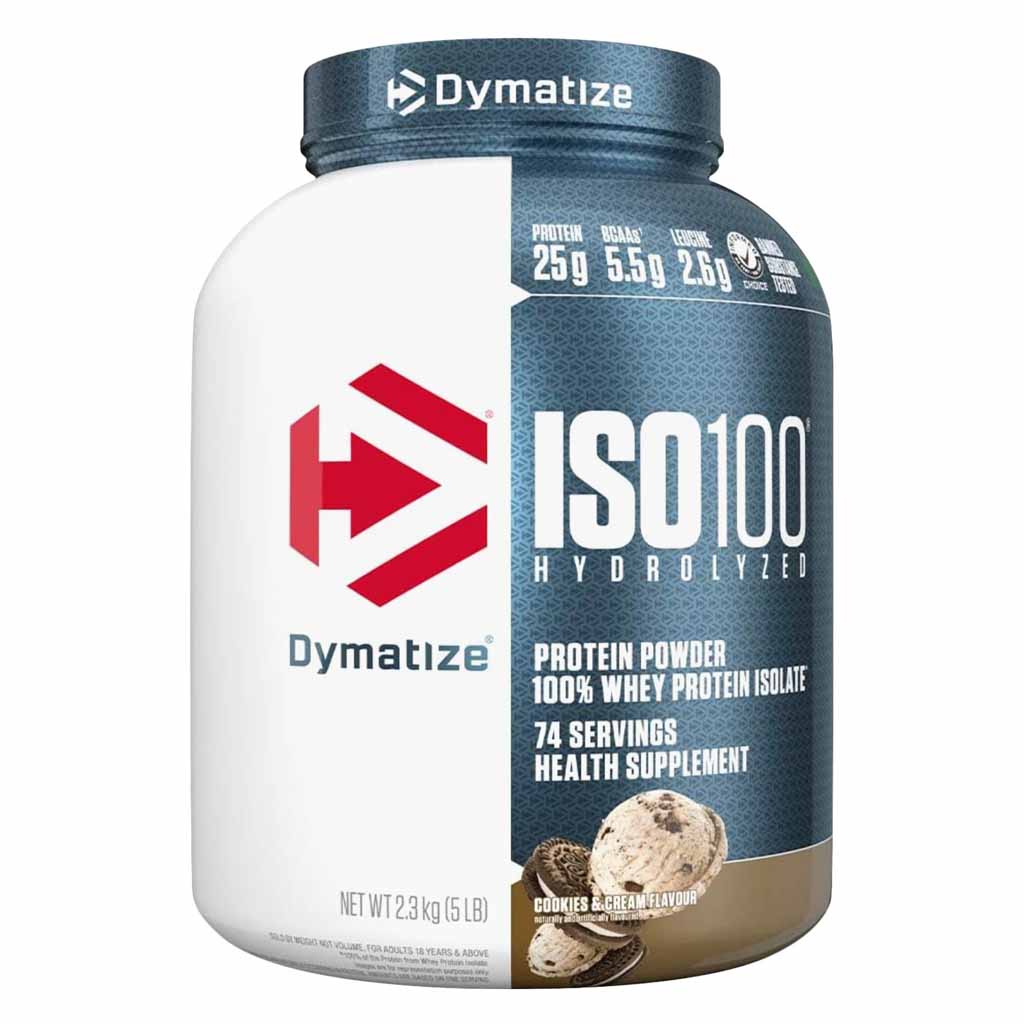 DYMATIZE ISO 100 - COOKIES AND CREAM - 5 LBS
