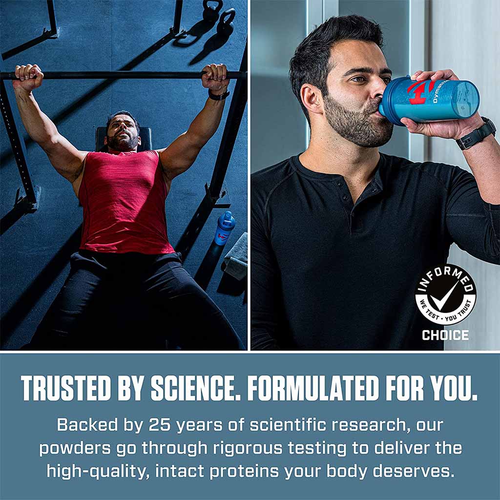 Dymatize, Iso 100 Gourmet Chocolate, Hydrolyzed whey protein isolate for muscle recovery, 650g