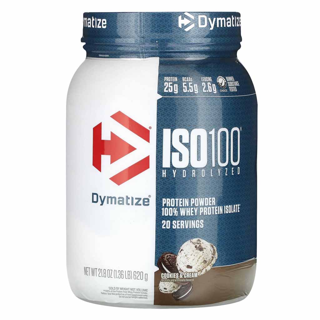 DYMATIZE ISO 100 - COOKIES AND CREAM - 20 SERVING 620G