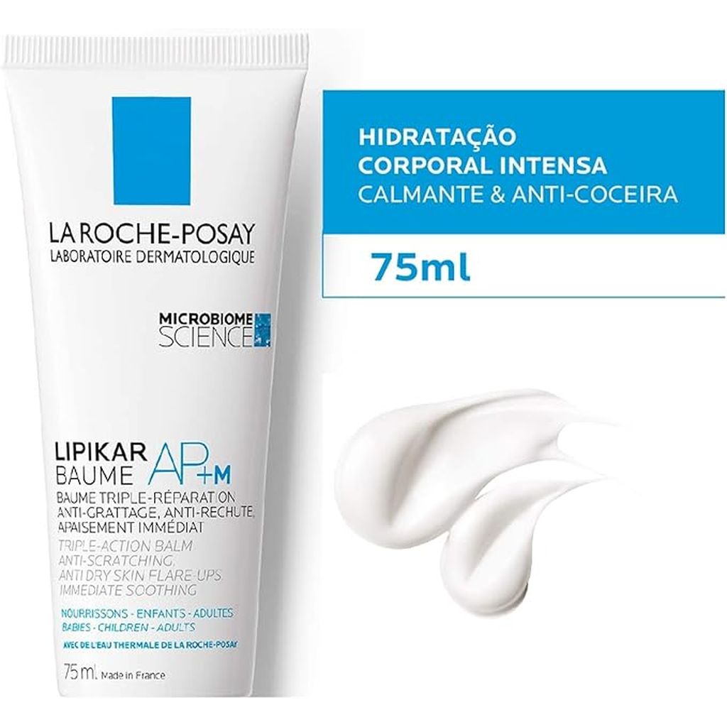 La Roche-Posay, Lipikar Balm AP+ Biome, Soothing balm for very dry and sensitive skin, 75ml