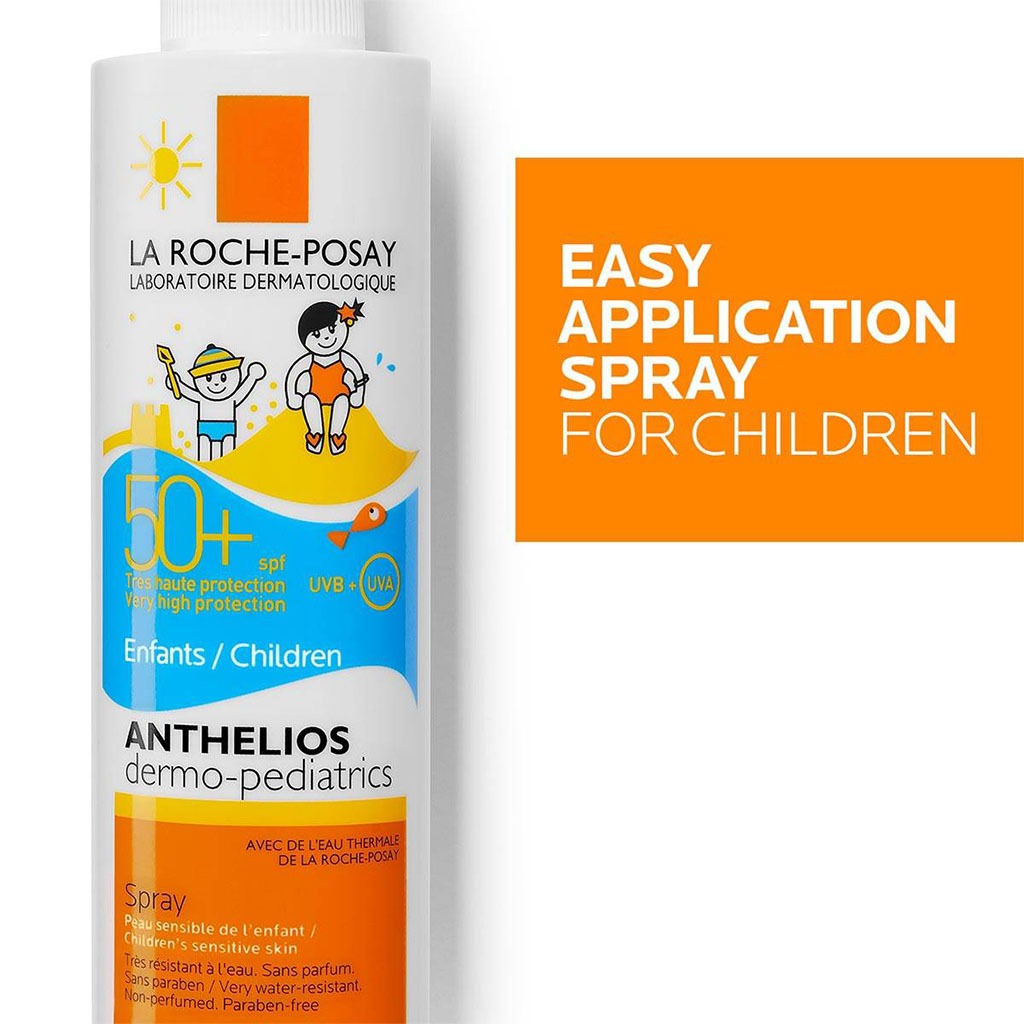 La Roche-Posay Anthelios Dermo-Pediatrics Spf50+ Sunscreen Invisible Spray For Children, 200 Ml