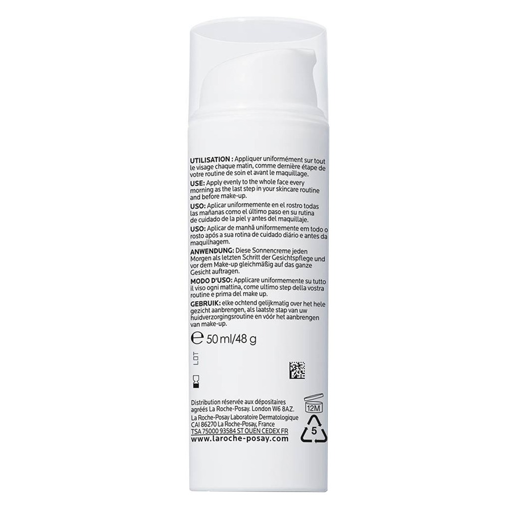 La Roche-Posay, Anthelios Age Correct SPF50 Anti-Ageing Invisible Sunscreen with Niacinamide, High protection anti-ageing sunscreen with niacinamide, 50ml