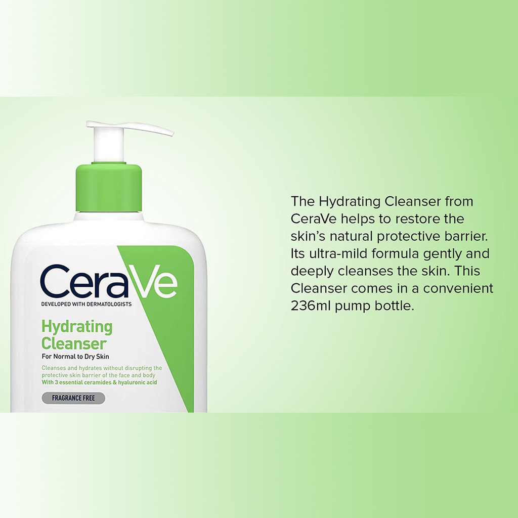CeraVe Hydrating Cleanser 8Oz