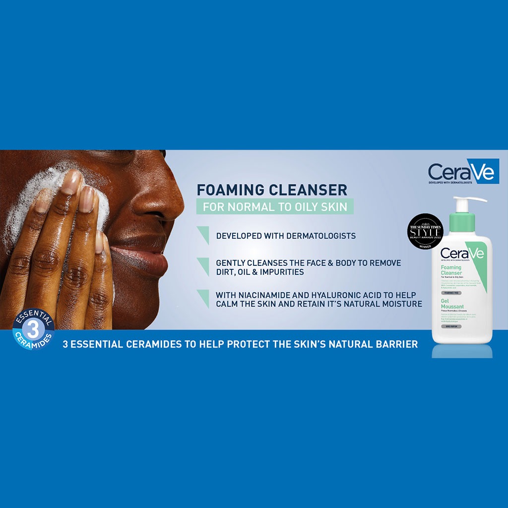 CeraVe Foaming Facial Cleanser 8Oz