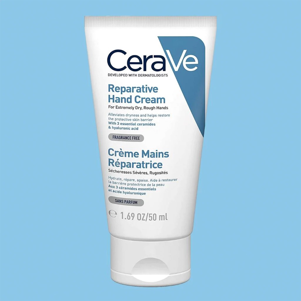 CeraVe, Therapeutic Hand Cream, Restorative hand cream for dry and cracked skin, 85g