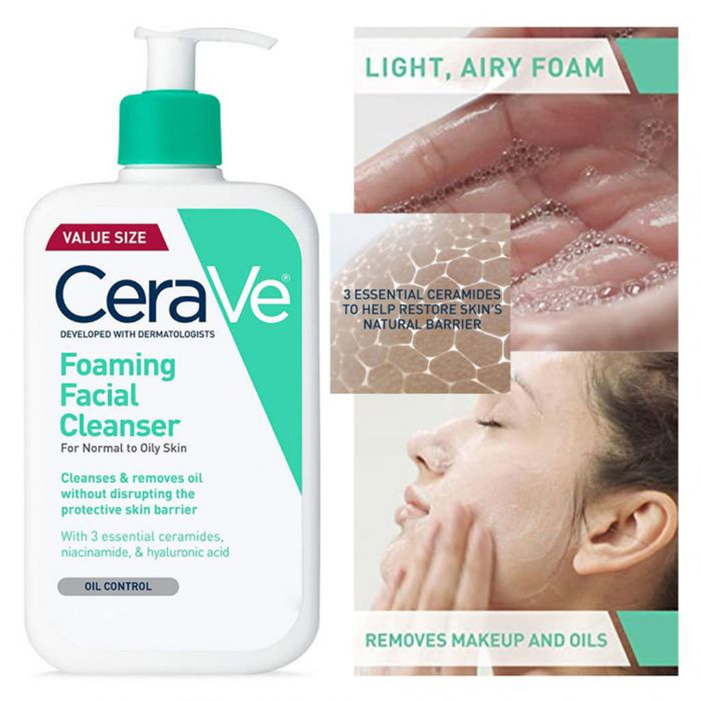 CeraVe Foaming Facial Cleanser 16Oz