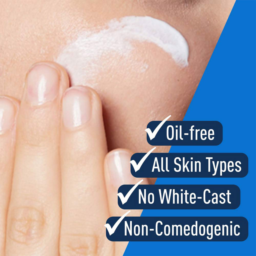 CeraVe, Facial Moisturising PM Lotion for Normal to Dry Skin, Nighttime hydrating lotion with ceramides, 52ml