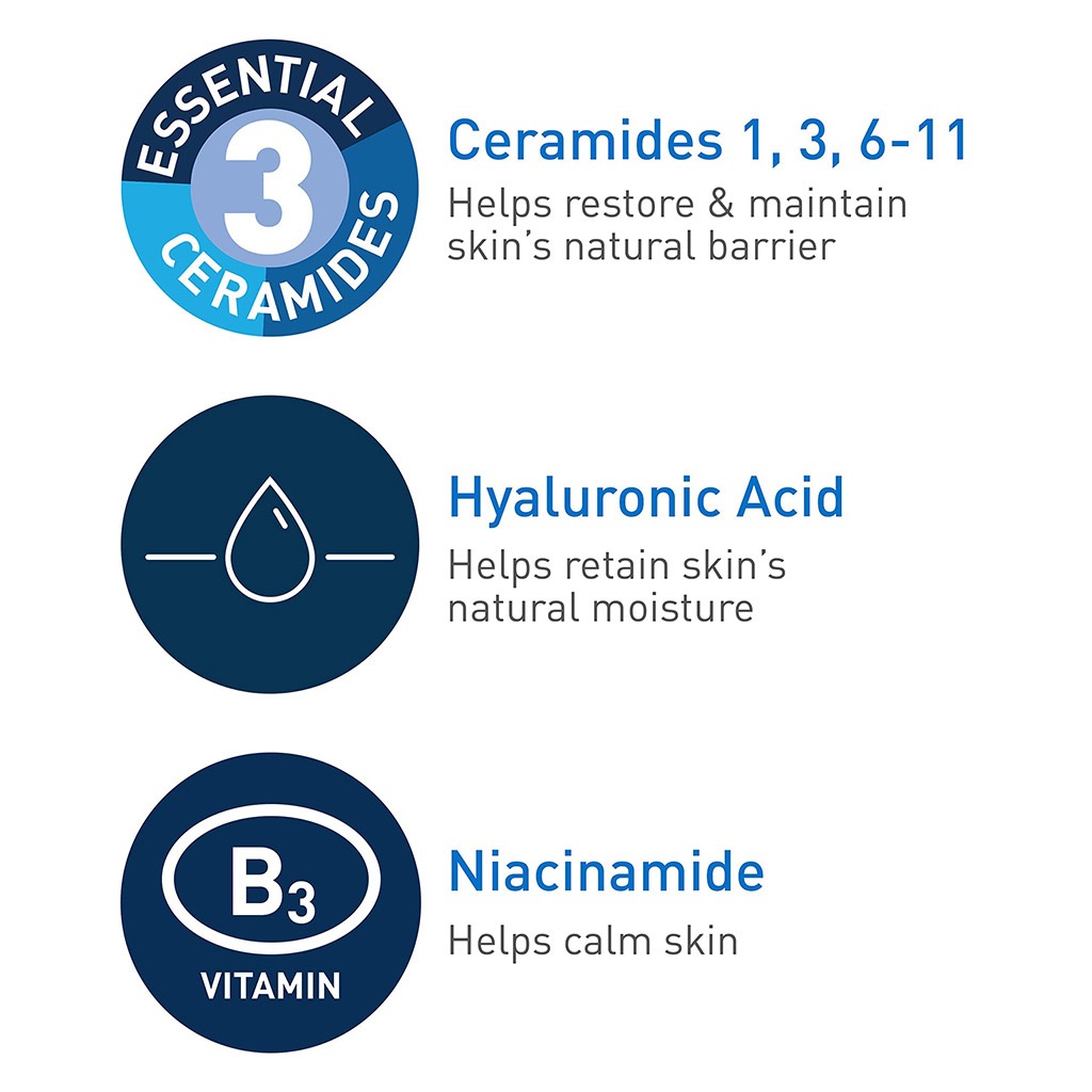 CeraVe, Facial Moisturising PM Lotion for Normal to Dry Skin, Nighttime hydrating lotion with ceramides, 52ml