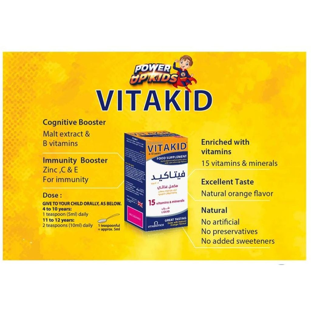 Vitabiotics Vitakid Liquid