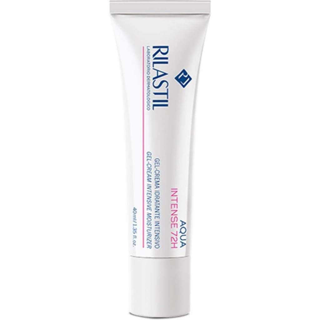 Rilastil, Aqua intense 72HR gel-cream, Intensive moisturizer for long-lasting hydration, 40ml