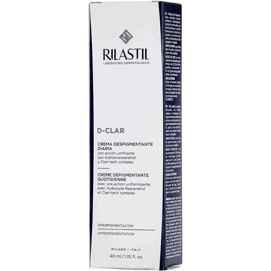 Rilastil, D-Clar Depigmenting Cream, Brightening cream for dark spots, 40 ml