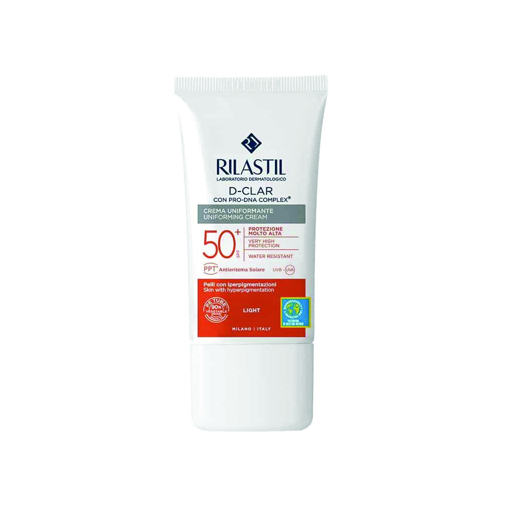 RILASTIL D-CLAR UNIFORMING CREAM LIGHT COLOR SPF 50+ 40ML