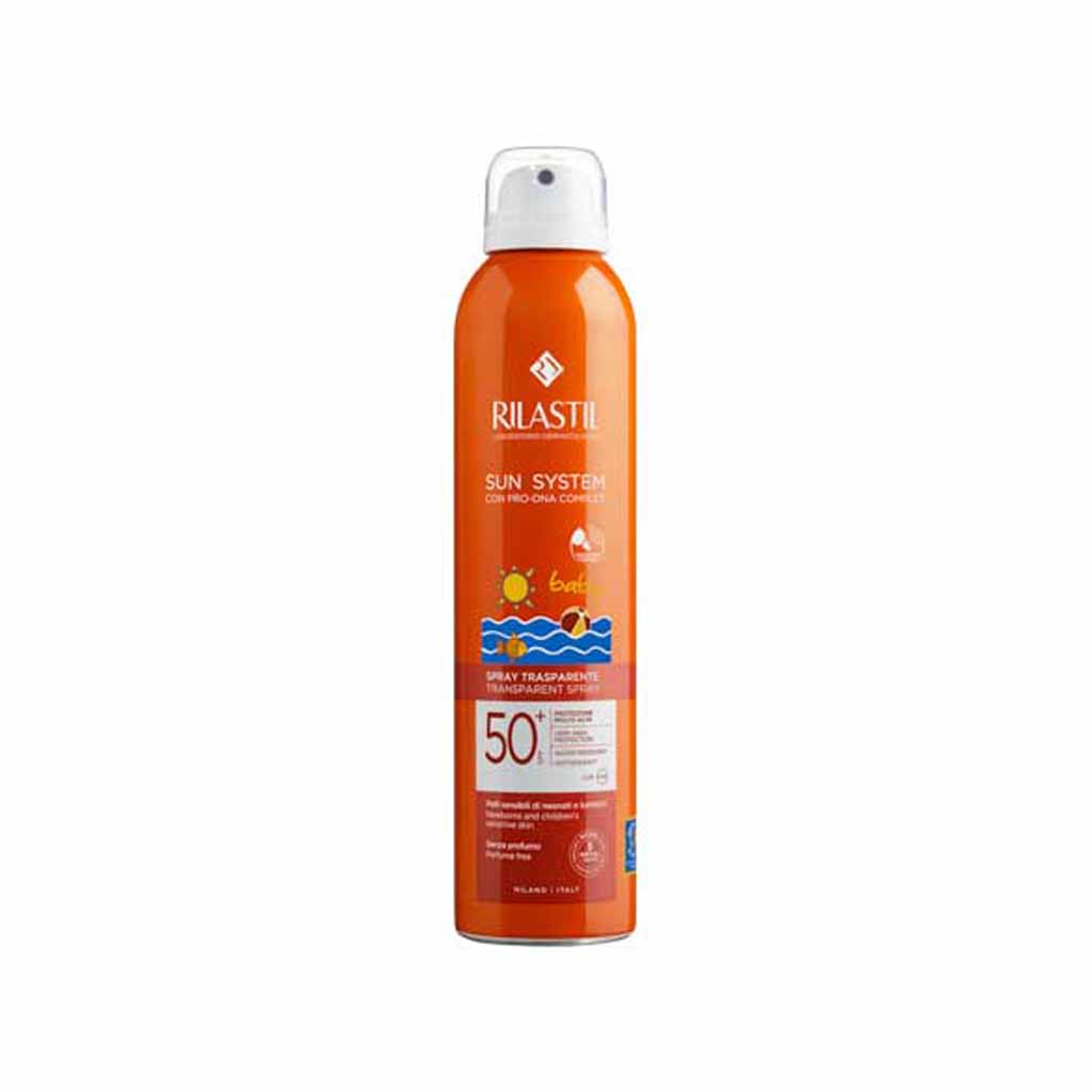 Rilasticl Sun System Transparent Spray Sensitive Skin 200ml