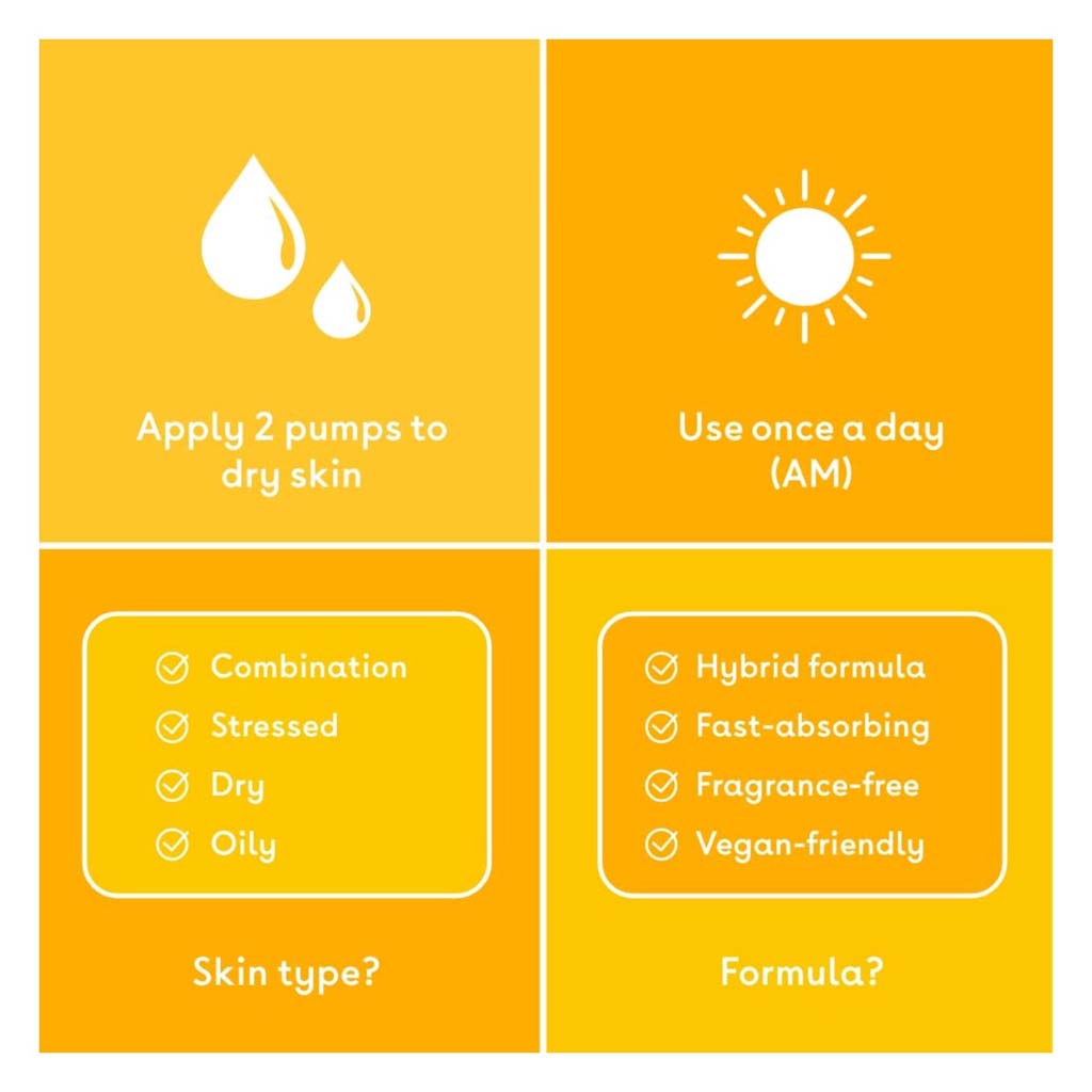 Q+A, Vitamin C Brightening Serum, Antioxidant serum for radiant skin, 30 ml