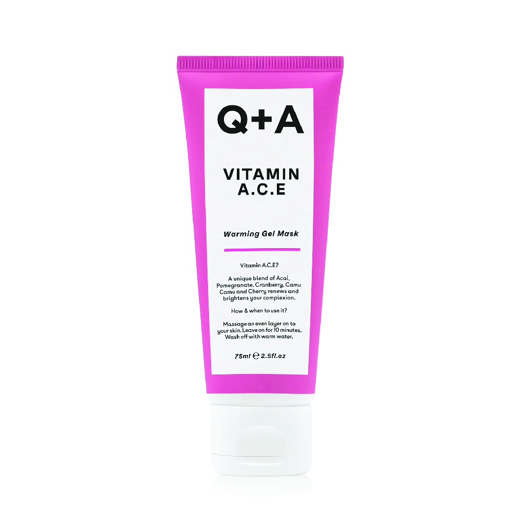 Q+A VITAMIN A.C.E WARMING GEL MASK 75ML