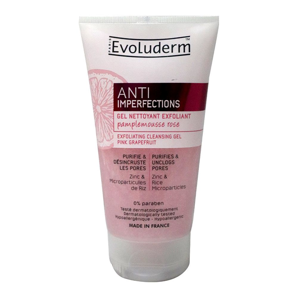 EVOLUDERM ANTI IMPERFECTION EXFOLIATING GEL 150ML 17322