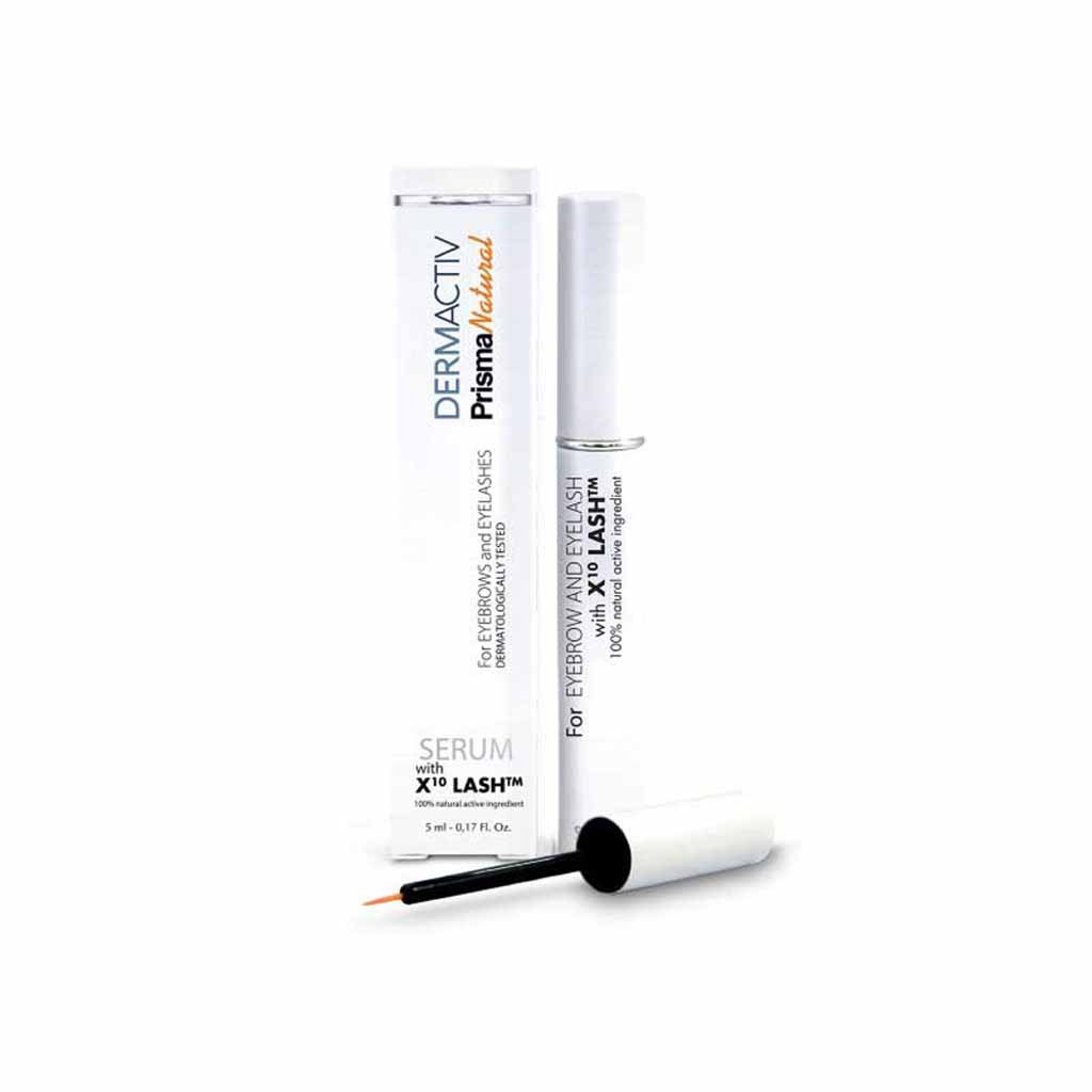 Prisma, Natural Serum for Eyelashes and Eyebrows, Nourishing serum to strengthen and enhance lashes and brows, 5ml