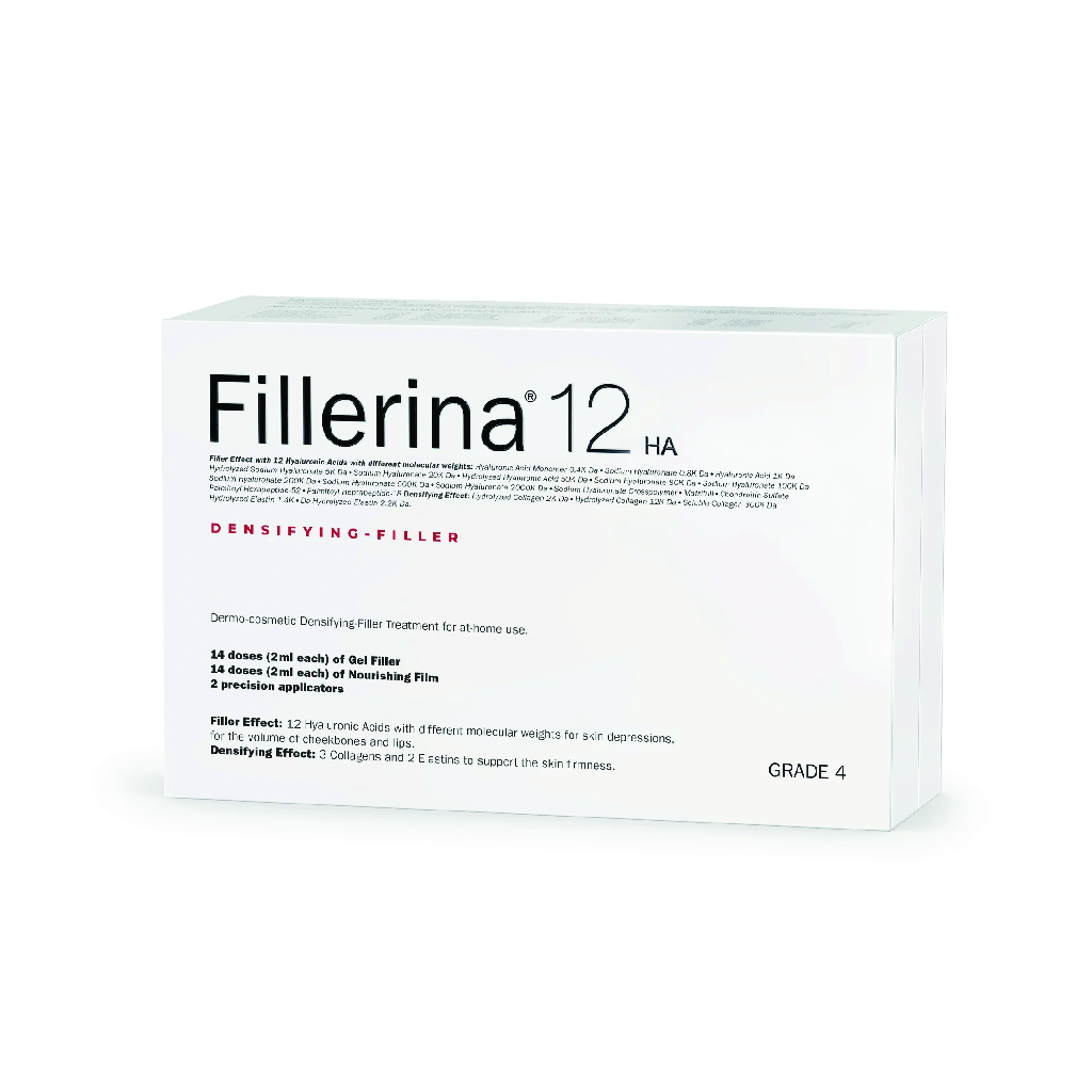 Fillerina, 12HA density replenishing grade 4, Intensive anti-aging skin density replenishing cream, 30ml