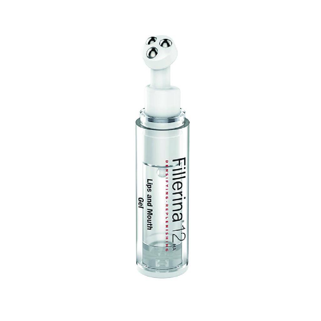 Fillerina, 12HA lips & mouth gel grade 4, Hydrating and plumping lip treatment gel, 7ml