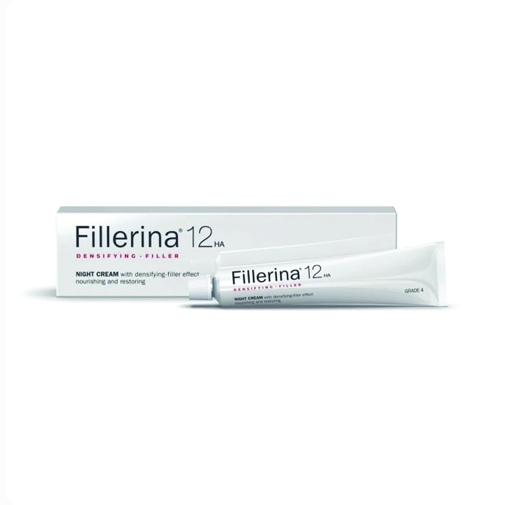 Fillerina, 12HA night cream grade 4, Intensive anti-aging moisturizing night cream, 50ml