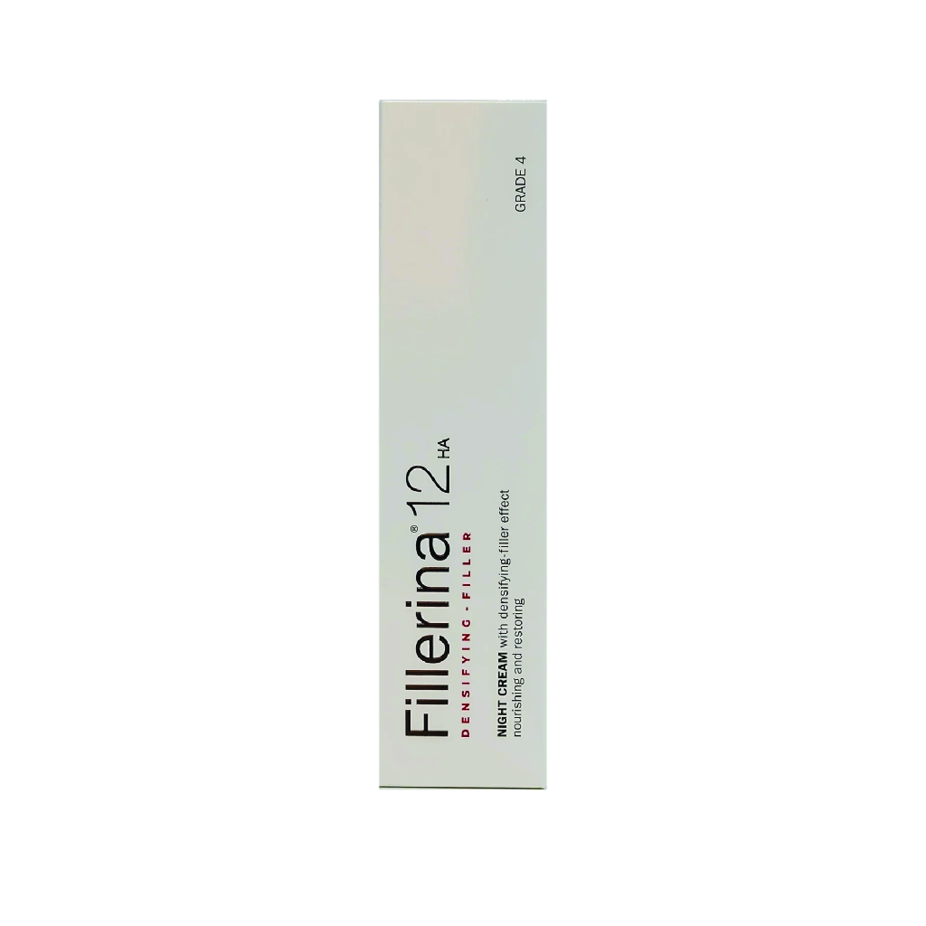 Fillerina, 12HA night cream grade 4, Intensive anti-aging moisturizing night cream, 50ml